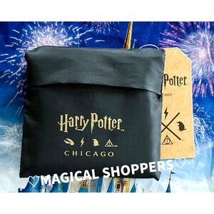 2025 Harry Potter Foldaway Packable Bag Chicago Exclusive Limited Edition NWT